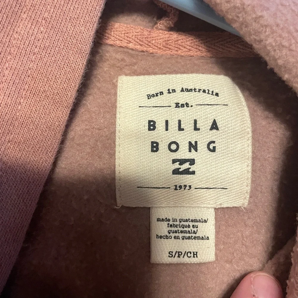 Billabong Skyline Graphic Hoodie Small ‎ Cozy Casual Streetwear Loungewear Y2K - Picture 7 of 8